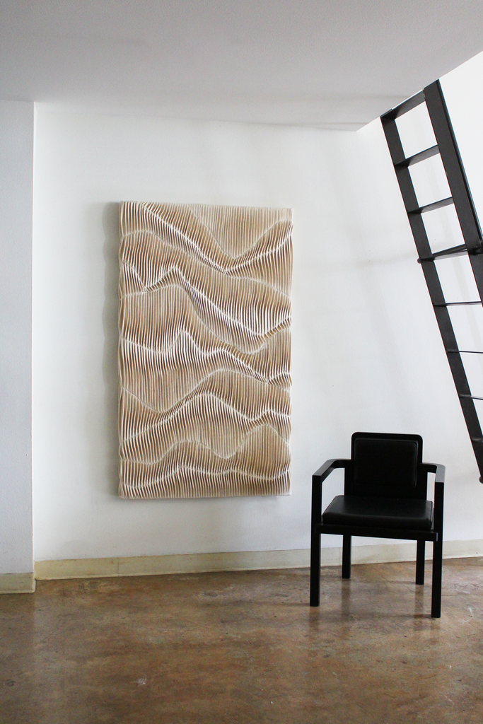 Pleated Wall Sculpture