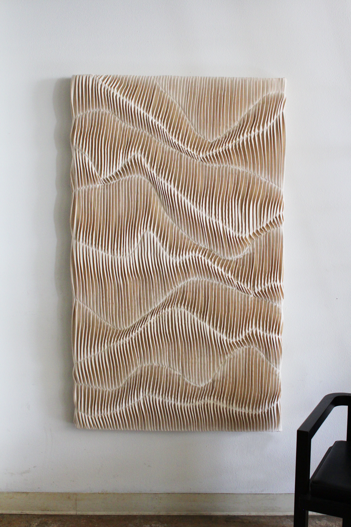 Pleated Wall Sculpture