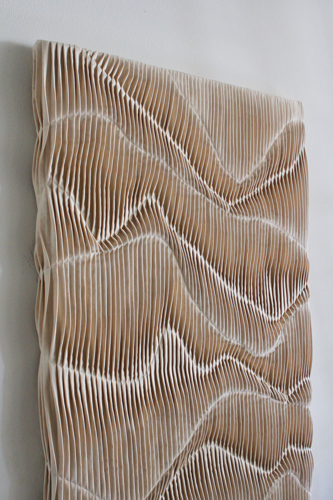 Pleated Wall Sculpture 003