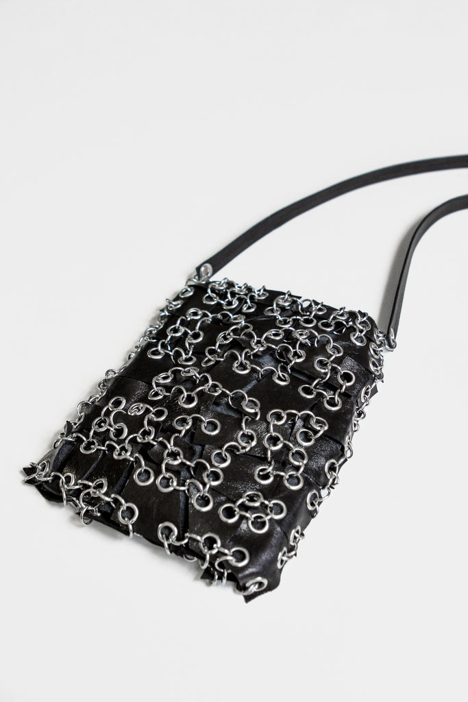 Leather Chainmail Crossbody